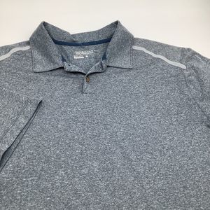 Nike Golf Tour Performance Mens Short Sleeve Dri Fit Golf Polo‎ Blue Size Large